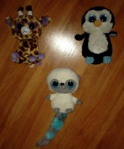 pinguino peluche ty