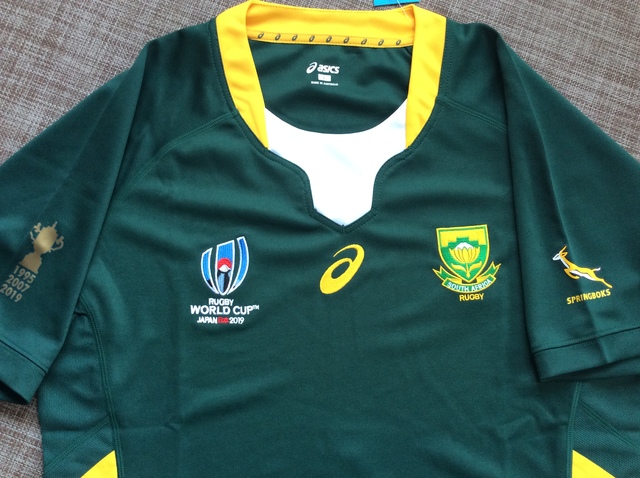 camiseta rugby sudafrica 2019