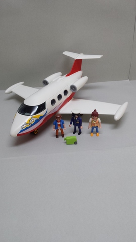 avion de vacaciones playmobil