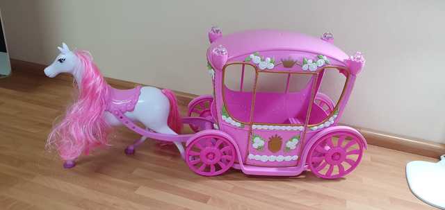 barbie con carruaje