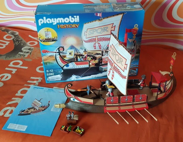 playmobil barco egipcio