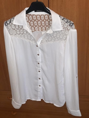 MILANUNCIOS | Comprar y vender moda mujer camisa blanca de MIL ANUNCIOS.COM camisa blanca de pana