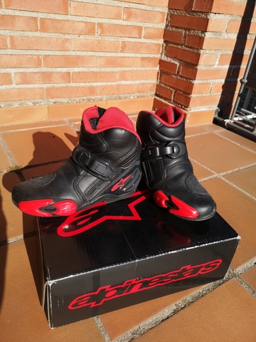 Milanuncios - botines moto alpinestars chica