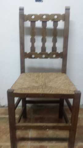 sillas de madera con asientos de nea sillas de madera con asientos de nea