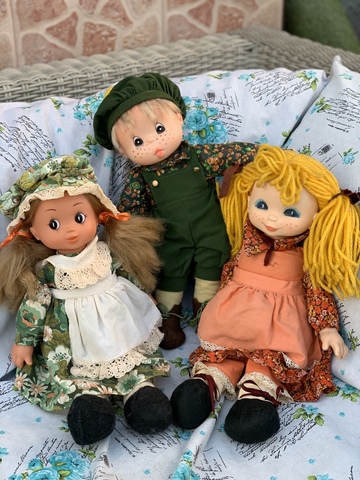 muñecos de trapo de los 80