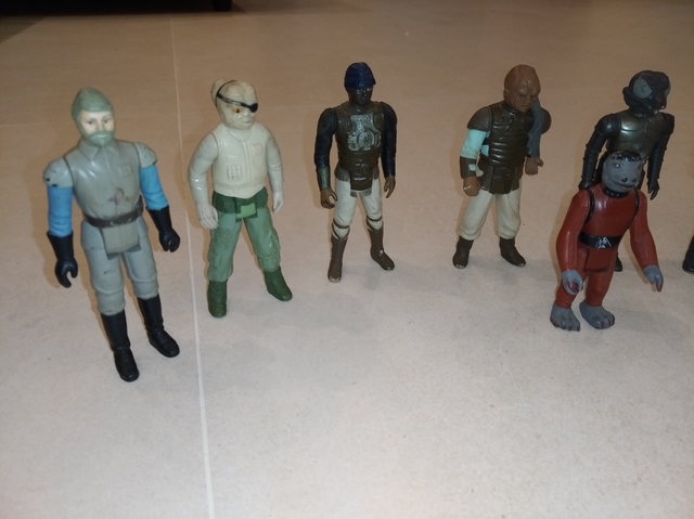 muñecos star wars años 80