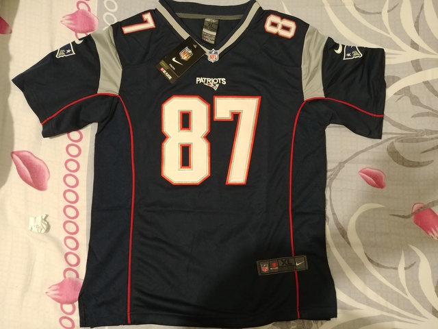 camiseta patriots blanca