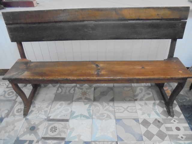 MIL ANUNCIOS.COM - Banco Iglesia de madera