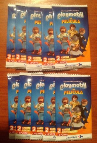 cromos playmobil carrefour