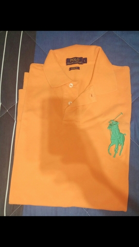 polo ralph lauren naranja