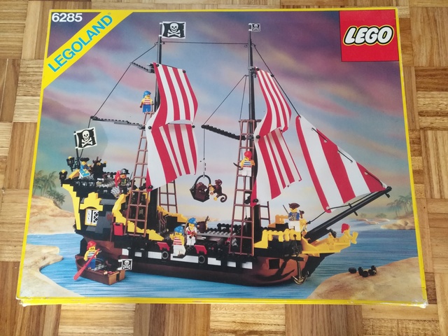 barco pirata lego antiguo