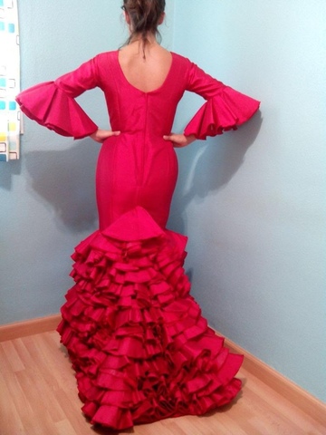 Floración Chorrito Todavía Milanuncios - vestido de gitana, flamenca