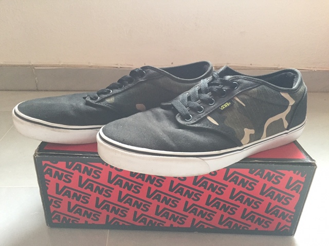 vans nauticas negras