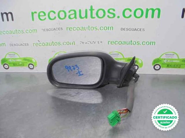 Volvo S80 2006 Ala Cristal de Espejo Convexo Calefactable Izquierdo