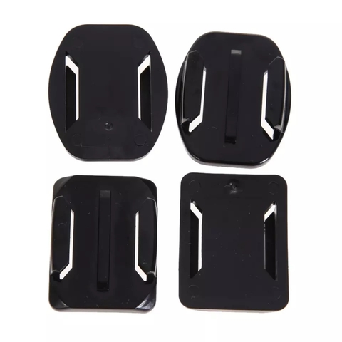 3 2 1 8x base curvada Almohadilla Adhesiva 3M Kit de montaje casco Compatible Con GoPro 4 3