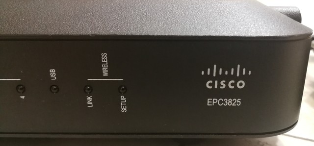 Настройка роутера cisco epc3825