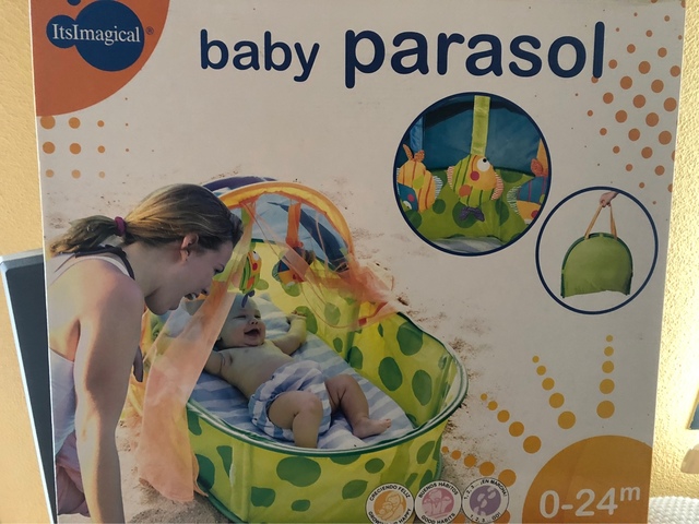 Azul Para-su-poco uno bebé Parasol Totalmente Nuevo Y En Caja