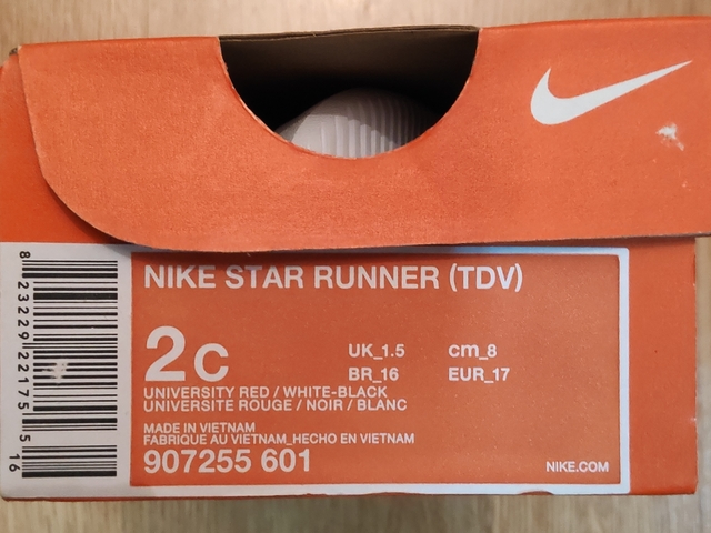 zapatillas nike talla 17