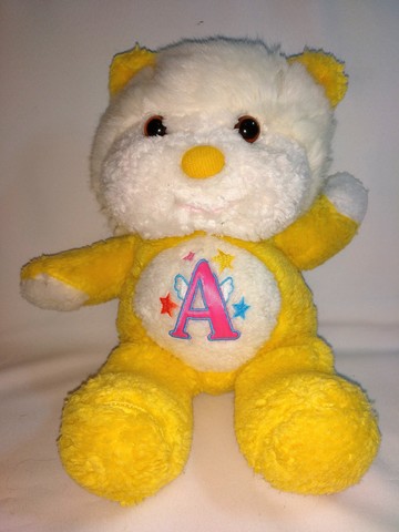 oso amoroso amarillo