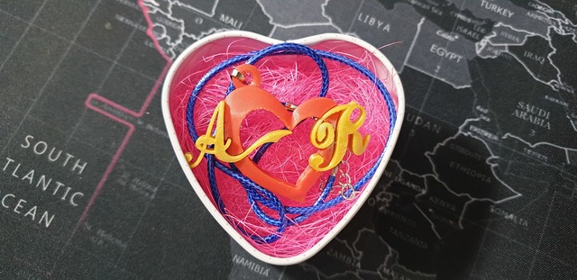 Amor Corazón Gymkhana Personalizada Llavero
