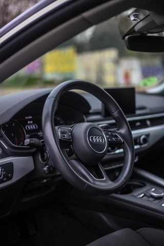 Para Audi A6 11-18 Derecho Asférica Eléctrica Ala Puerta Espejo De Vidrio Con Placa