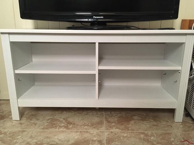 Brusali Tv Bench White Ikea Ireland