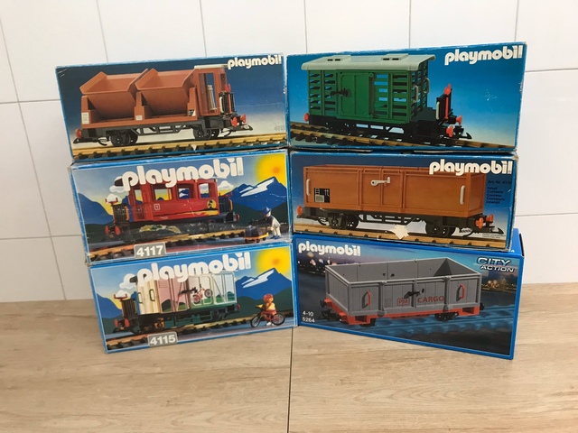 tren playmobil 4011