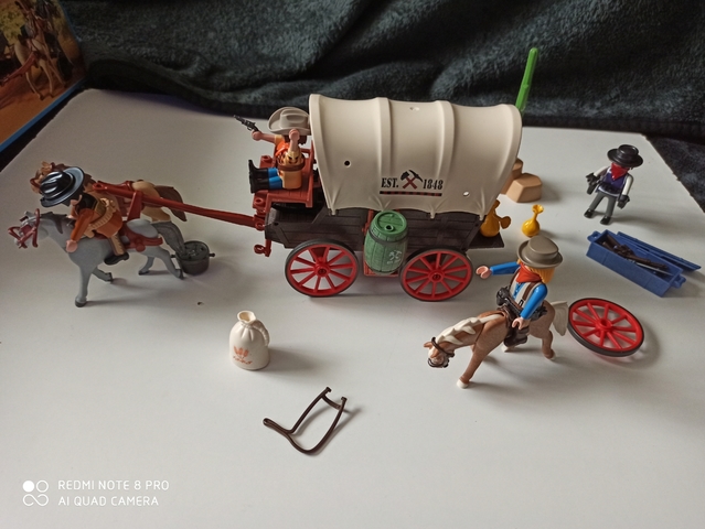 Playmobil caravana 2025 de bandidos