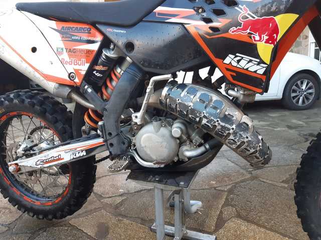 UFO MX handguards paramanos aluminio soporte /& Kit para KTM SX SXF EXC GS lc4