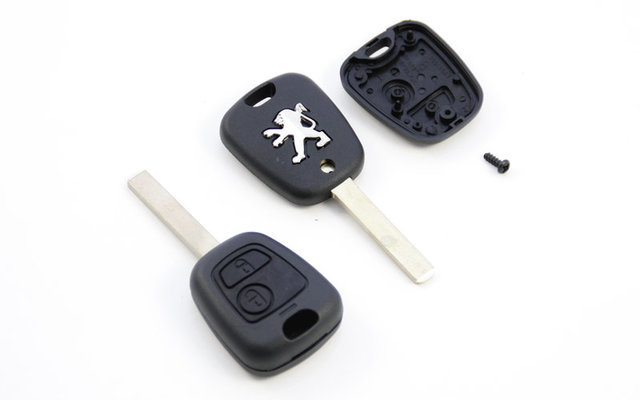 Llave Peugeot 307 y 406 Funda de Remplazo sin Logo y sin Espadín Key