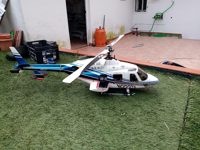 helicóptero rc gasolina