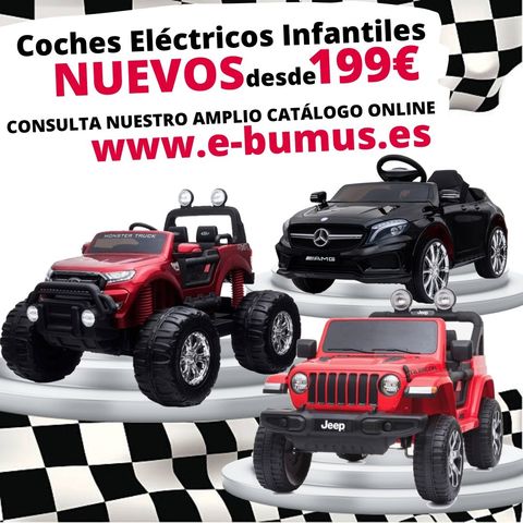 milanuncios coches de bateria para niños