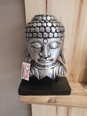 Thai Buda De Madera Muñecas Rusas Pintado a Mano Juego de 5