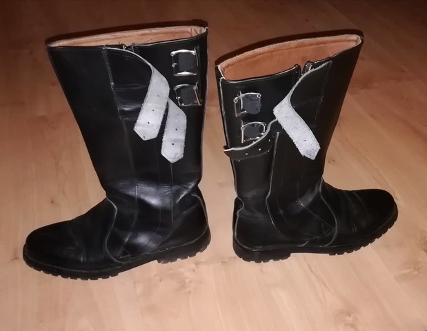 Milanuncios - Botas moto Vintage Cafe Racer T42