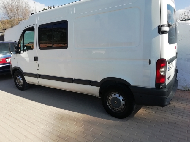 Renault Master 2+1 2010 en adelante Tailored Fundas Eco Cuero Hecho A La Medida