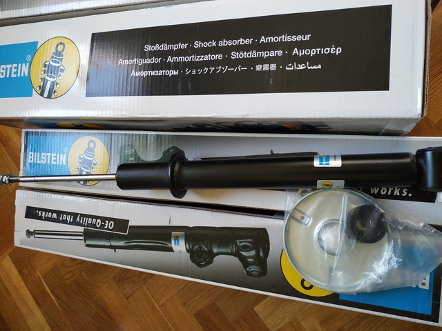 4 Bilstein b4 la presión del gas stossdämpfer delante atrás Opel Astra H Caravan