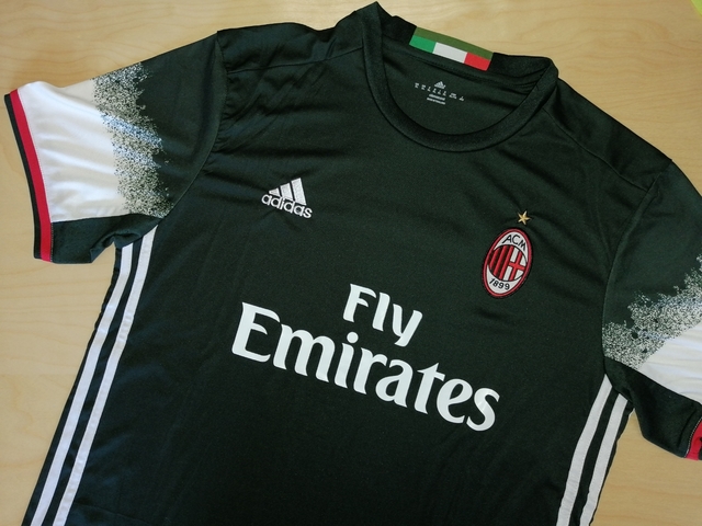 camiseta milan 2016