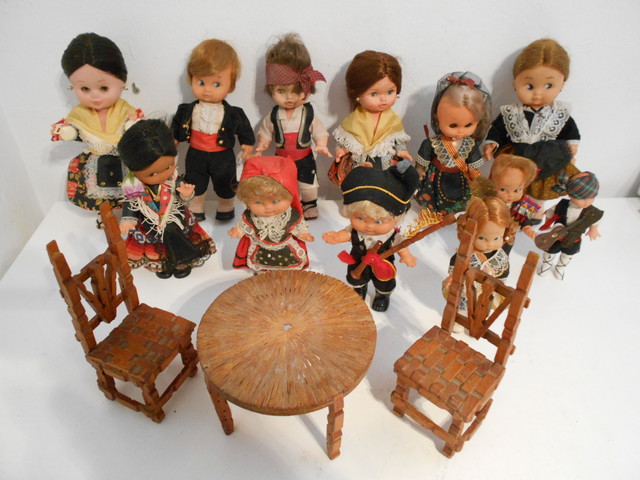 muñecos antiguos de coleccion