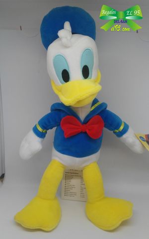 peluche pato donald grande