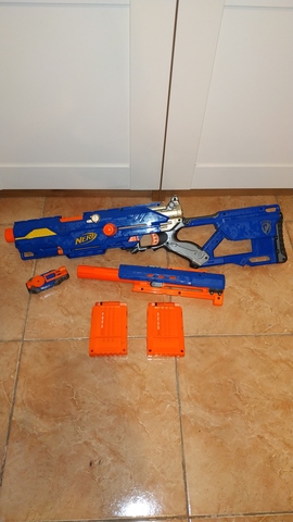 pistolas nerf de francotirador