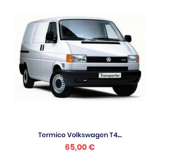 Cortinas para parabrisas delantero de VW T4 a partir de 1996 gris color