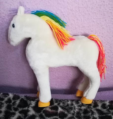 caballos de peluche