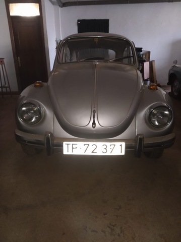 Clásico VW Beetle Bug Tipo 1 refrigeración por T-barras Negro Delantero O Trasero 1968 Par