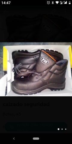 botas de trabajo valvoline