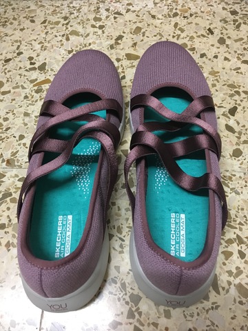 skechers air cooled goga mat mujer