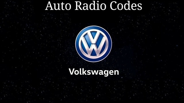 Código PIN seguro Estéreo VW Desbloquear Decodificar Servicio Para RNS navegación y radio-Rápido