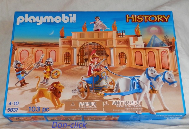 romanos de playmobil