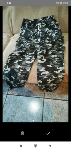 PANTALON LARGO M-65 CAMO VERDE DIVERSAS TALLAS M
