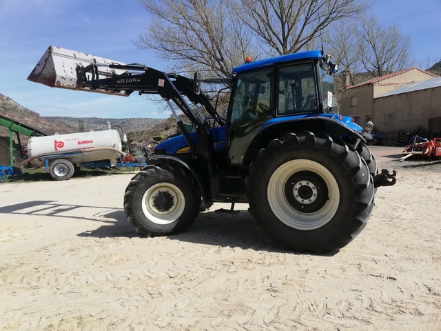 Espejo exterior con soporte a la izquierda para New Holland ts 90 100 110 115