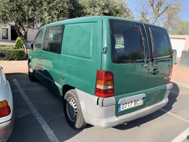 Reparación de chapa puerta trasera izquierda para VW LT 28-35 II autobús 96-06